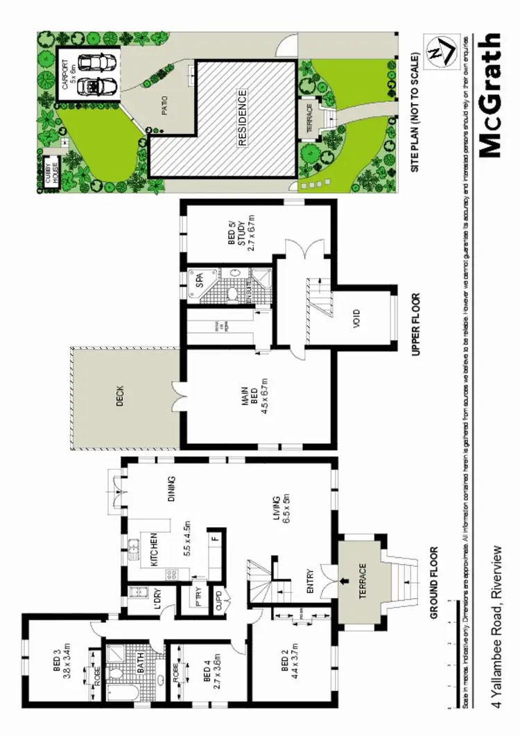 Floorplan of Homely house listing, 4 Yallambee Road, Riverview NSW 2066