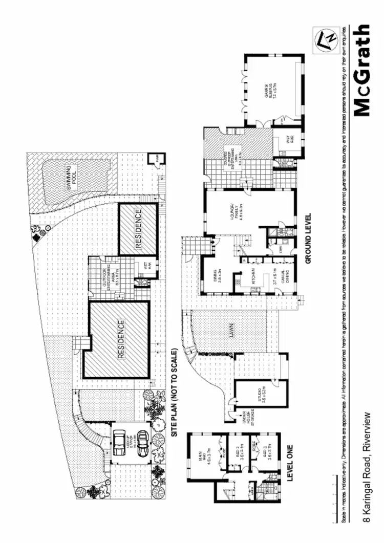 Floorplan of Homely house listing, 8 Karingal Road, Riverview NSW 2066