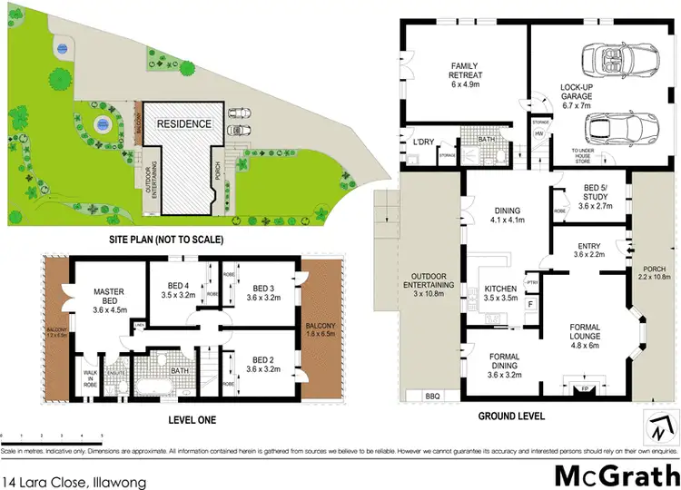 Floorplan of Homely house listing, 14 Lara Close, Illawong NSW 2234