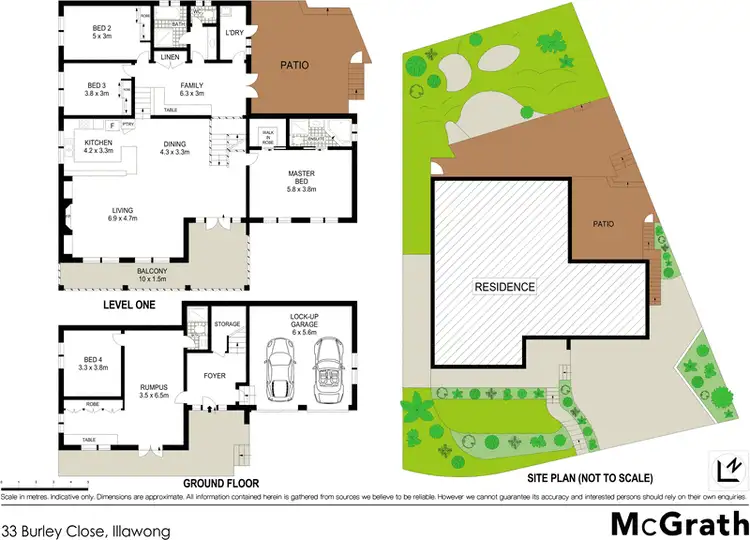 Floorplan of Homely house listing, 33 Burley Close, Illawong NSW 2234