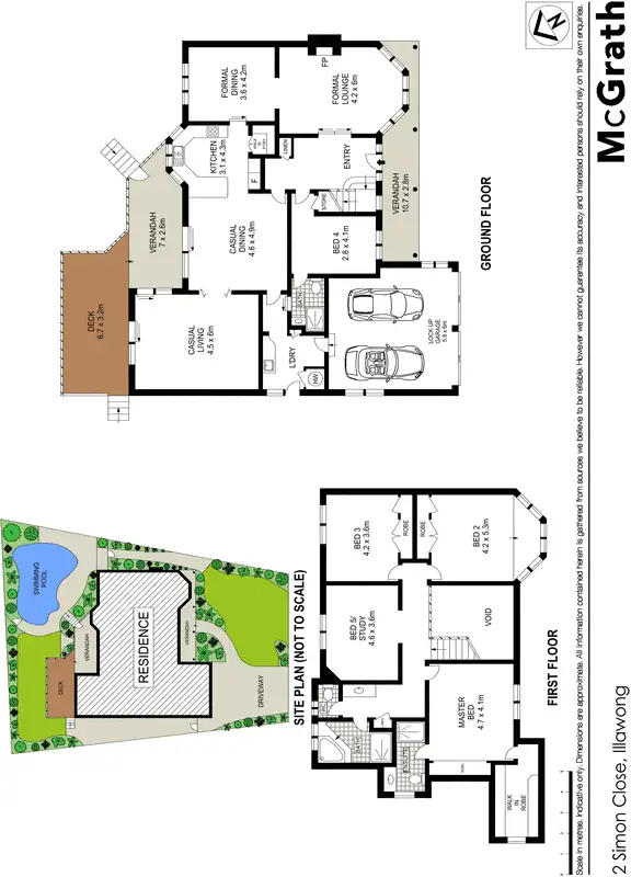 Floorplan of Homely house listing, 2 Simon Close, Illawong NSW 2234