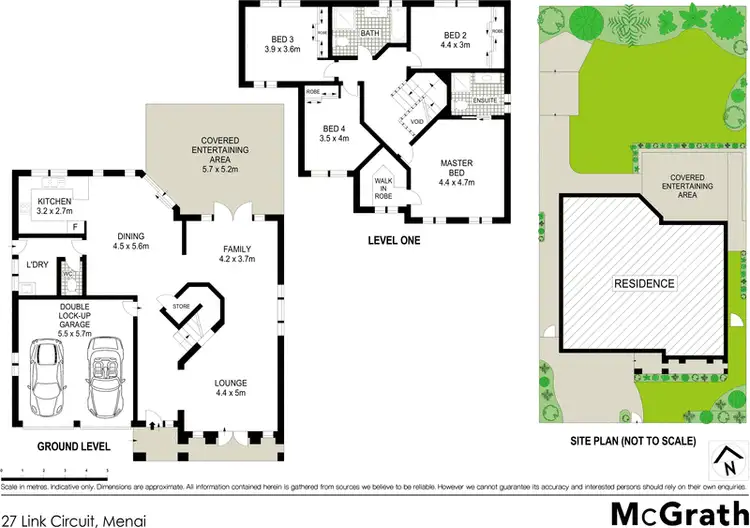 Floorplan of Homely house listing, 27 Link Circuit, Menai NSW 2234