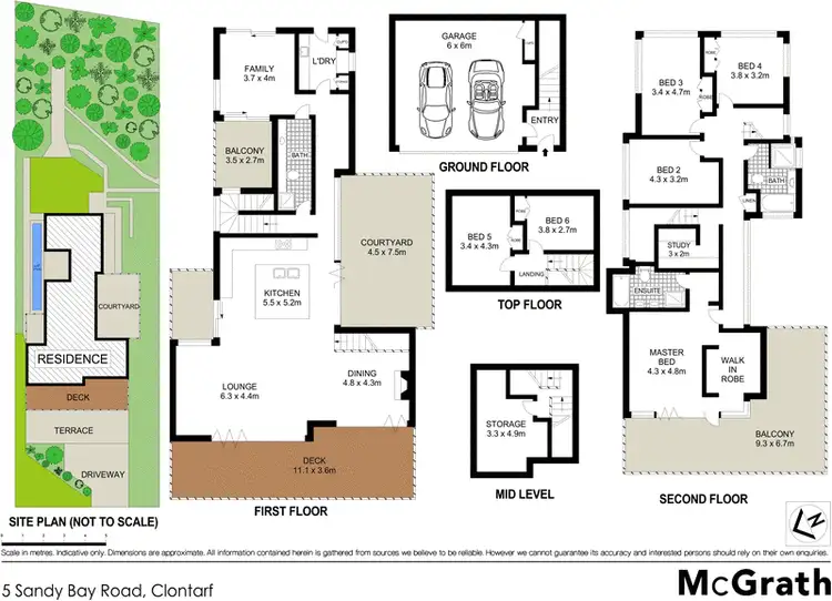 Floorplan of Homely house listing, 5 Sandy Bay Road, Clontarf NSW 2093