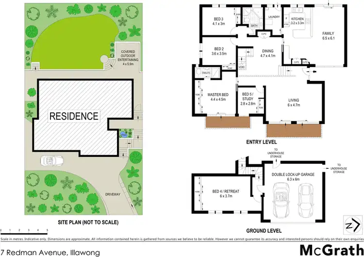 Floorplan of Homely house listing, 7 Redman Avenue, Illawong NSW 2234