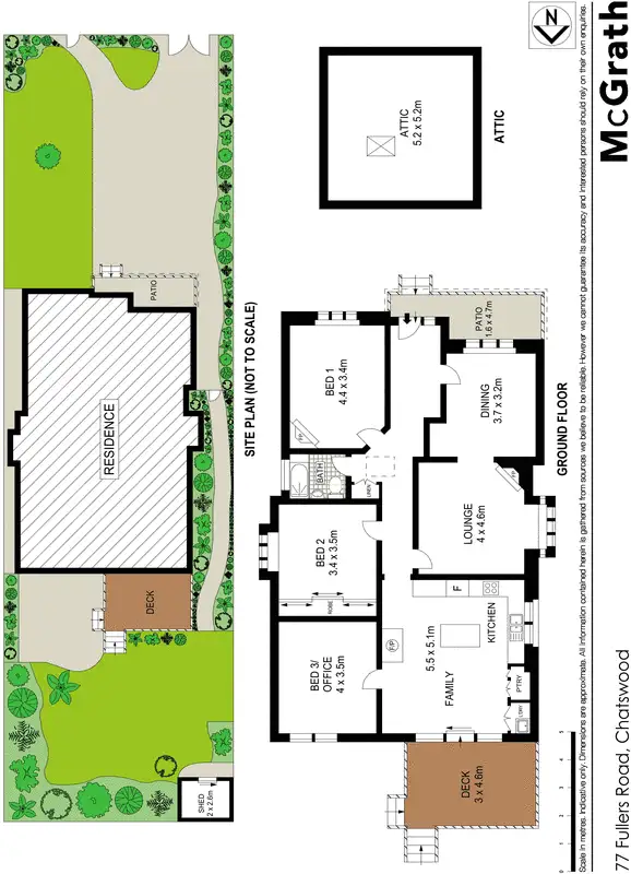 Floorplan of Homely house listing, 77 Fullers Road, Chatswood NSW 2067
