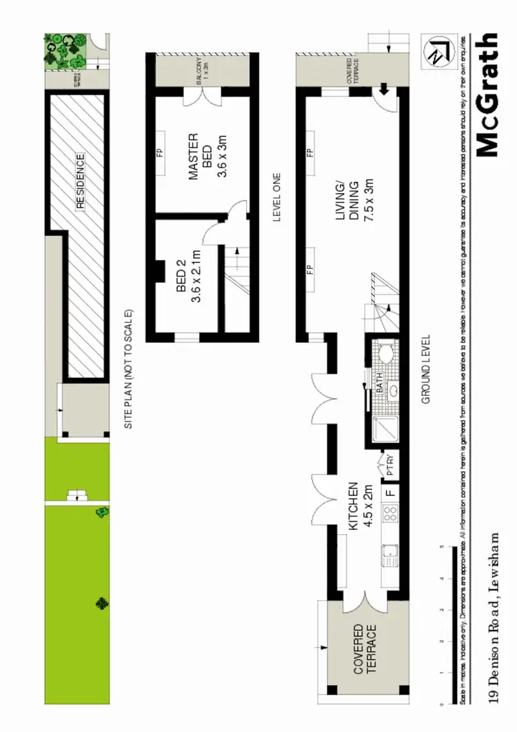 Floorplan of Homely house listing, 19 Denison Road, Lewisham NSW 2049