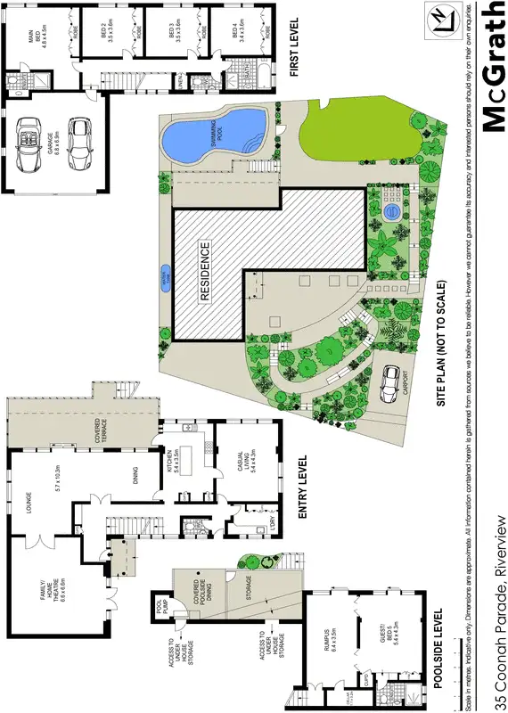 Floorplan of Homely house listing, 35 Coonah Parade, Riverview NSW 2066