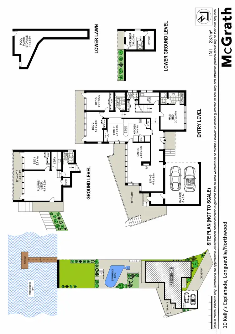Floorplan of Homely house listing, 10 Kelly's Esplanade, Longueville NSW 2066