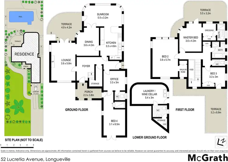 Floorplan of Homely house listing, 52 Lucretia Avenue, Longueville NSW 2066