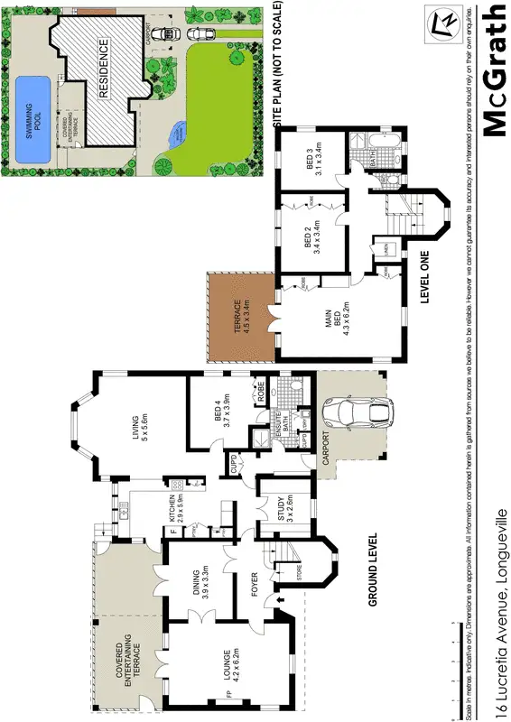 Floorplan of Homely house listing, 16 Lucretia Avenue, Longueville NSW 2066