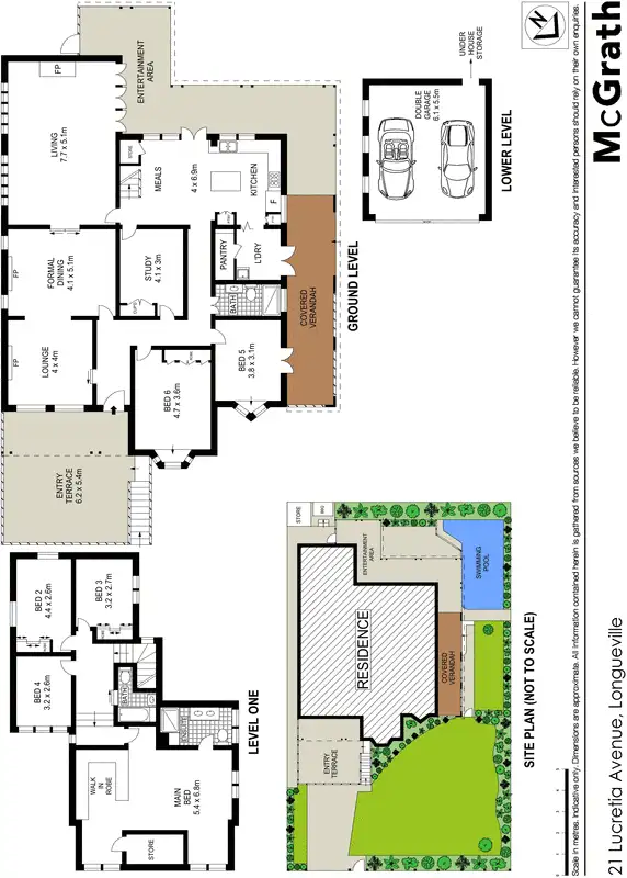Floorplan of Homely house listing, 21 Lucretia Avenue, Longueville NSW 2066
