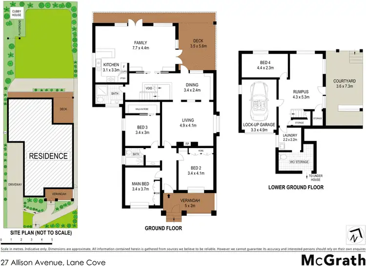 Floorplan of Homely house listing, 27 Allison Avenue, Lane Cove NSW 2066