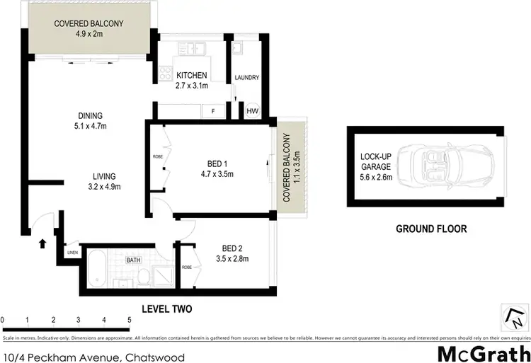 Floorplan of Homely apartment listing, 10/4 Peckham Avenue, Chatswood NSW 2067
