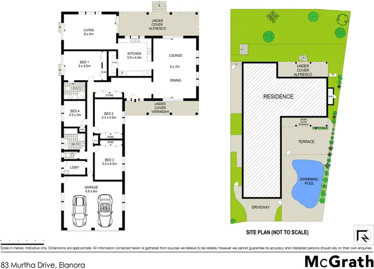 Floorplan of Homely house listing, 83 Murtha Drive, Elanora QLD 4221