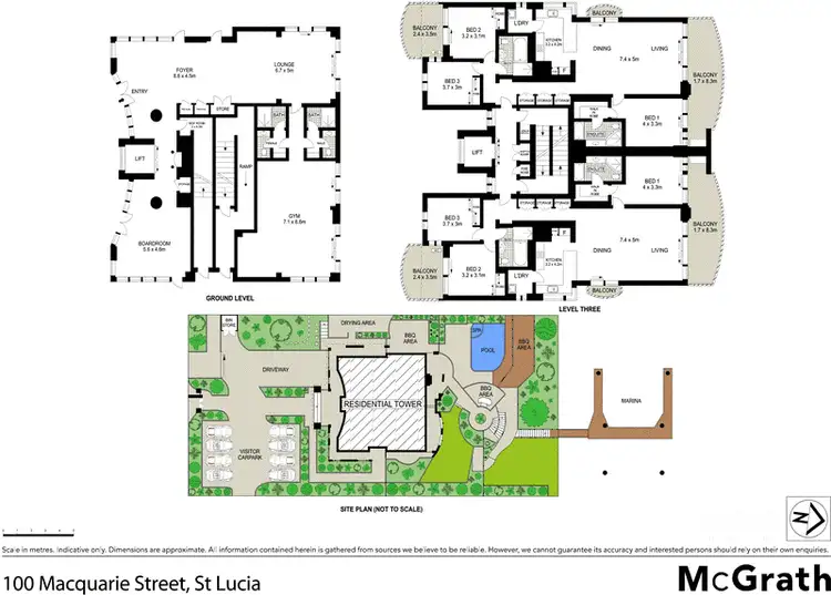 Floorplan of Homely apartment listing, 12/100 Macquarie Street, St Lucia QLD 4067