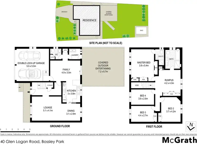 Floorplan of Homely house listing, 40 Glen Logan Road, Bossley Park NSW 2176
