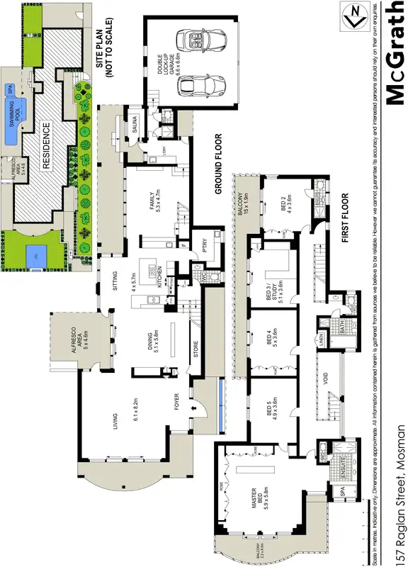 Floorplan of Homely house listing, 157 Raglan Street, Mosman NSW 2088