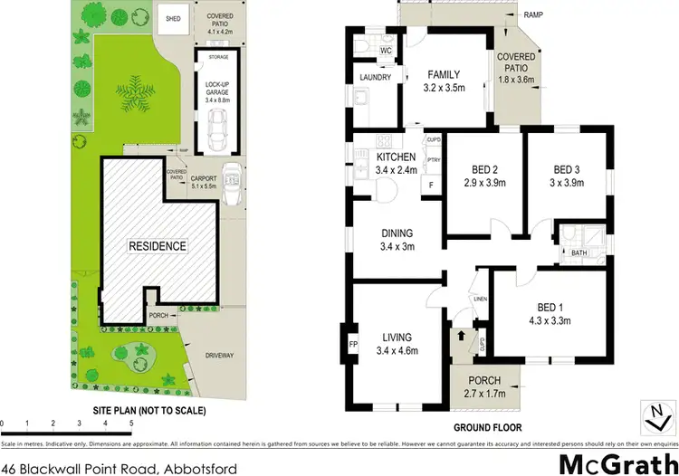 Floorplan of Homely house listing, 46 Blackwall Point Road, Abbotsford NSW 2046