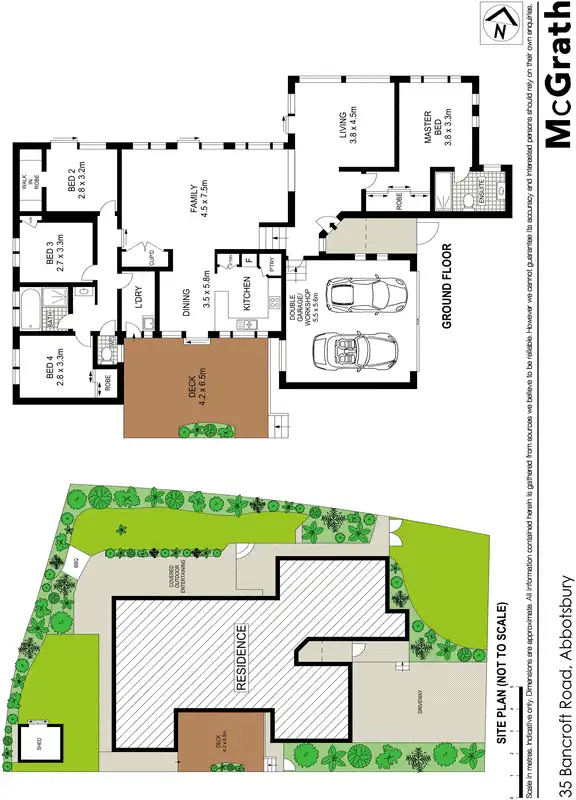 Floorplan of Homely house listing, 35 Bancroft Road, Abbotsbury NSW 2176
