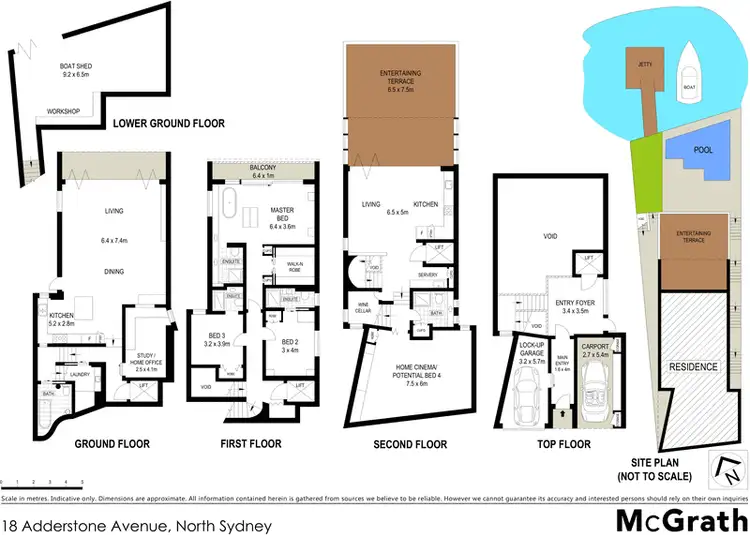 Floorplan of Homely house listing, 18 Adderstone Avenue, North Sydney NSW 2060