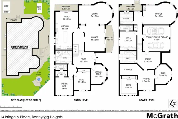 Floorplan of Homely house listing, 14 Bringelly Place, Bonnyrigg Heights NSW 2177