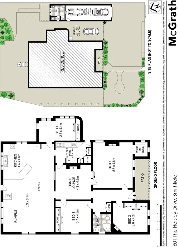 Floorplan of Homely house listing, 601 The Horsley Drive, Smithfield NSW 2164