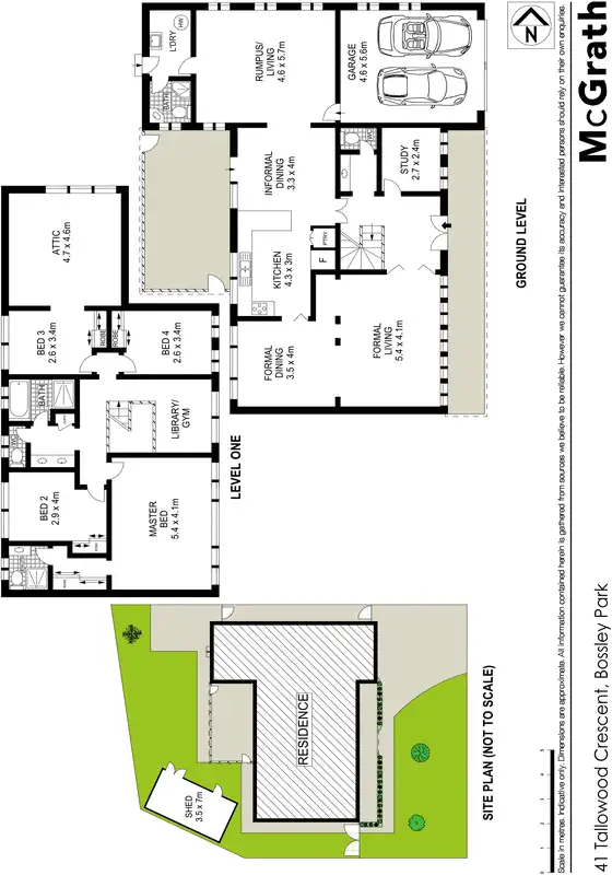 Floorplan of Homely house listing, 41 Tallowood Crescent, Bossley Park NSW 2176