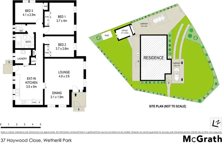 Floorplan of Homely house listing, 37 Haywood Close, Wetherill Park NSW 2164