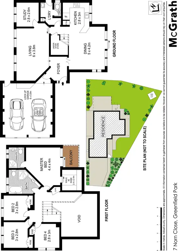 Floorplan of Homely house listing, 7 Norn Close, Greenfield Park NSW 2176