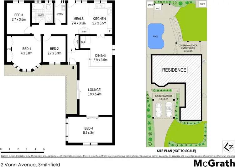 Floorplan of Homely house listing, 2 Vonn Avenue, Smithfield NSW 2164