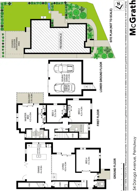Floorplan of Homely house listing, 54 Daruga Avenue, Pemulwuy NSW 2145