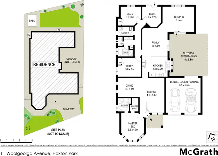 Floorplan of Homely house listing, 11 Woolgoolga Avenue, Hoxton Park NSW 2171
