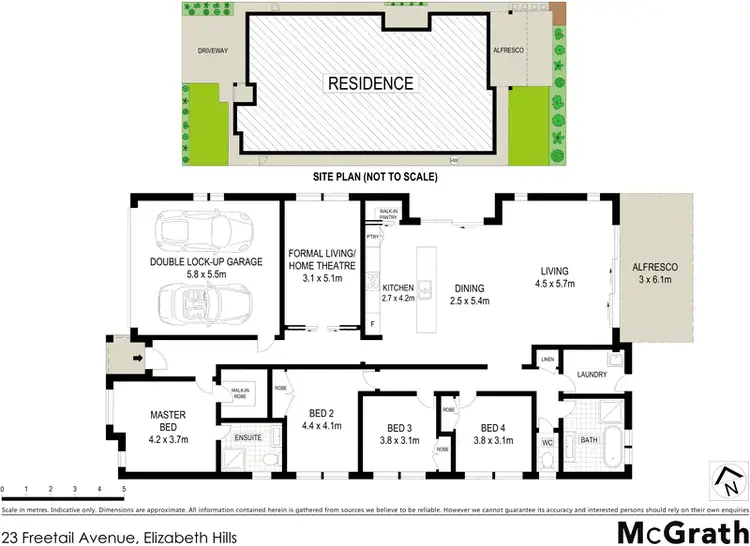 Floorplan of Homely house listing, 23 Freetail Avenue, Elizabeth Hills NSW 2171