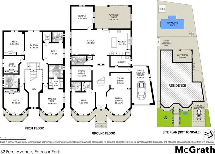 Floorplan of Homely house listing, 32 Furci Avenue, Edensor Park NSW 2176