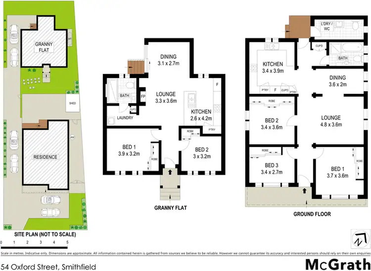 Floorplan of Homely house listing, 54 Oxford Street, Smithfield NSW 2164
