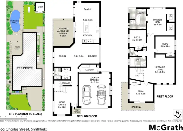 Floorplan of Homely house listing, 6A Charles Street, Smithfield NSW 2164