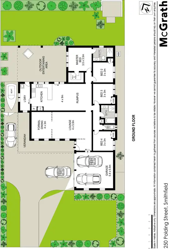 Floorplan of Homely house listing, 250 Polding Street, Smithfield NSW 2164