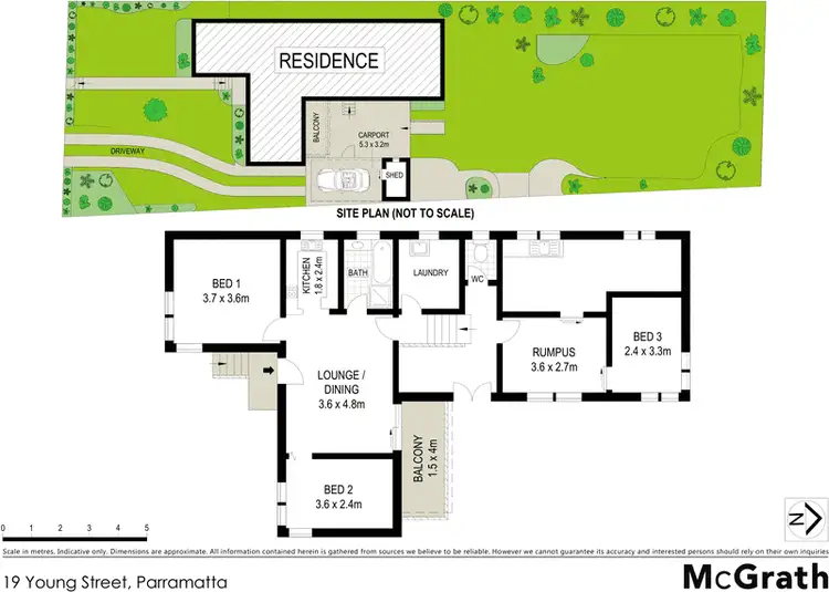 Floorplan of Homely house listing, 19 Young Street, Parramatta NSW 2150