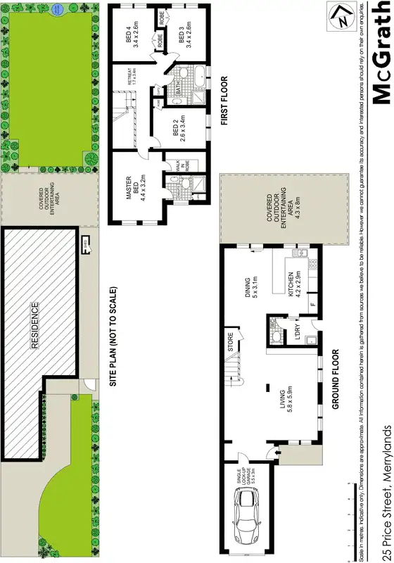 Floorplan of Homely house listing, 25 Price Street, Merrylands NSW 2160