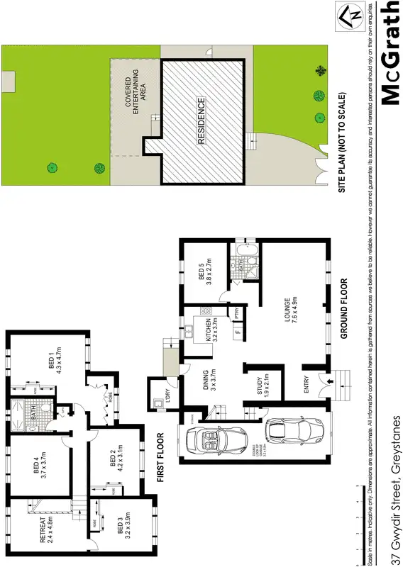 Floorplan of Homely house listing, 37 Gwydir Street, Greystanes NSW 2145