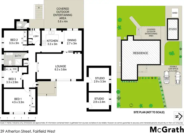 Floorplan of Homely house listing, 39 Atherton Street, Fairfield West NSW 2165