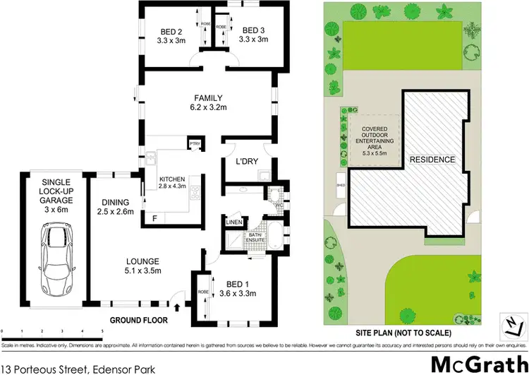 Floorplan of Homely house listing, 13 Porteous Street, Edensor Park NSW 2176