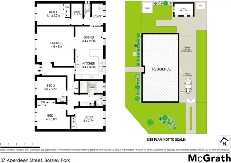 Floorplan of Homely house listing, 37 Aberdeen Street, Bossley Park NSW 2176