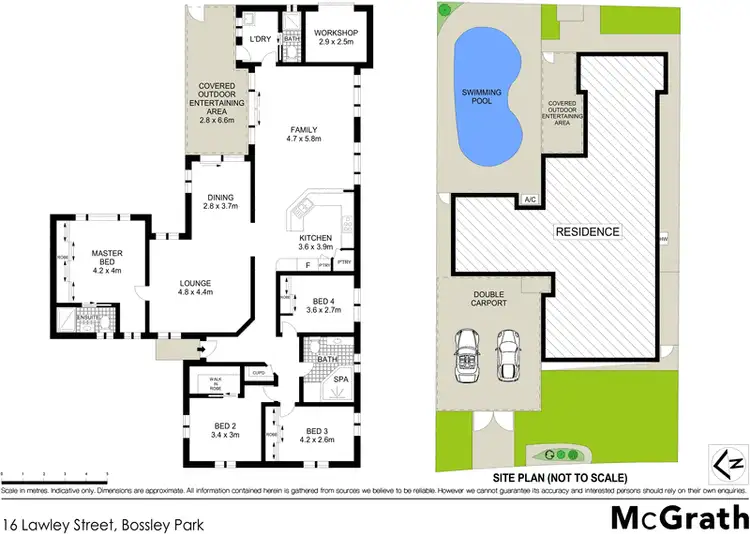 Floorplan of Homely house listing, 16 Lawley Street, Bossley Park NSW 2176