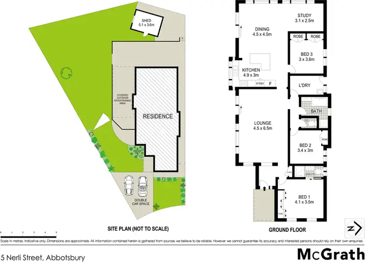 Floorplan of Homely house listing, 5 Nerli Street, Abbotsbury NSW 2176
