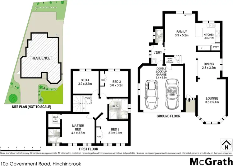 Floorplan of Homely house listing, 10A Government Road, Hinchinbrook NSW 2168