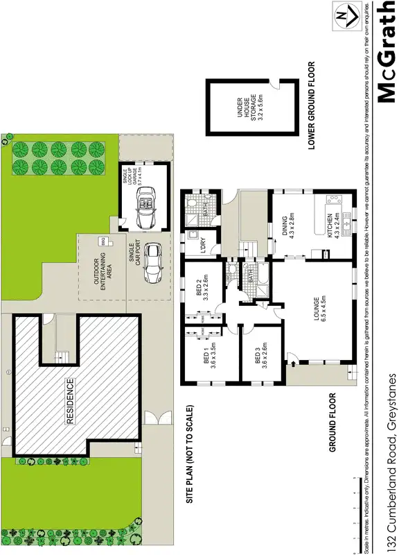 Floorplan of Homely house listing, 132 Cumberland Road, Greystanes NSW 2145