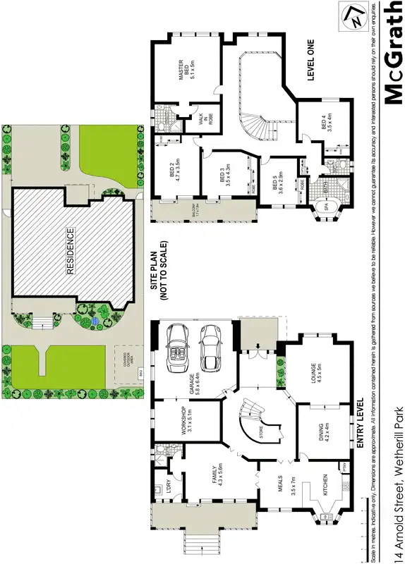 Floorplan of Homely house listing, 14 Arnold Street, Wetherill Park NSW 2164
