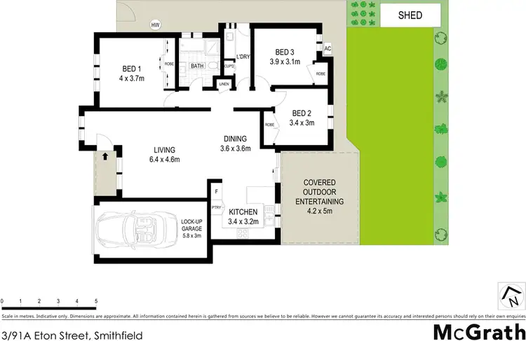 Floorplan of Homely house listing, 3/91A Eton Street, Smithfield NSW 2164