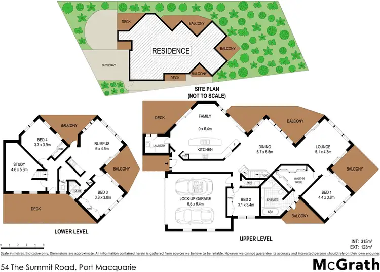 Floorplan of Homely house listing, 54 The Summit Road, Port Macquarie NSW 2444
